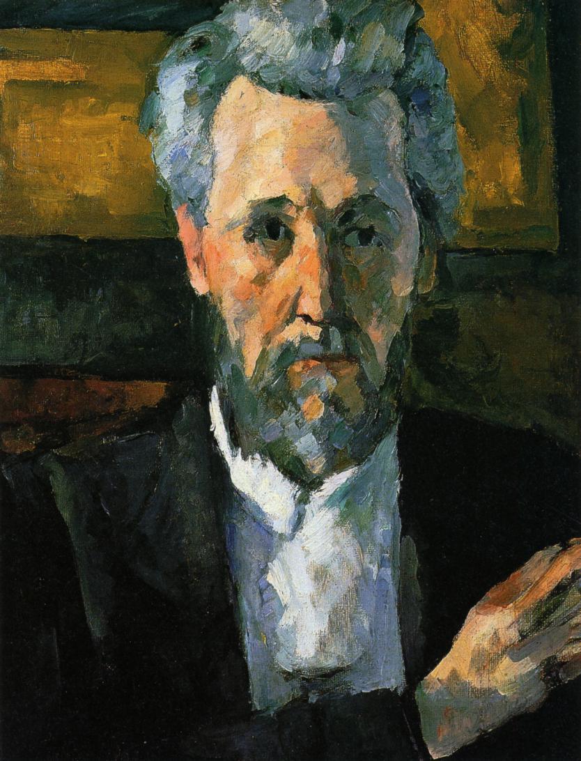 pintura Retrato De Victor Chocquet - Paul Cezanne