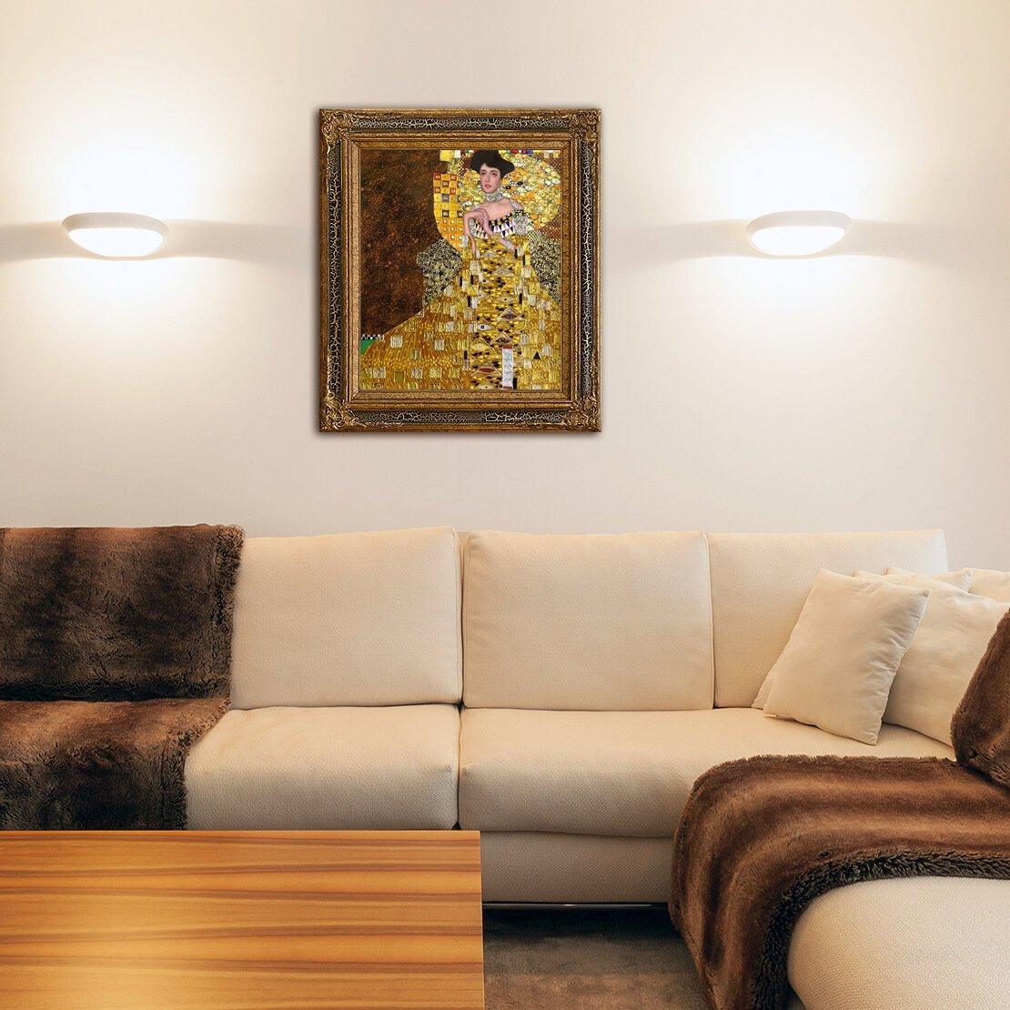 pintura Retrato de Adele Bloch Bauer I - Gustav Klimt