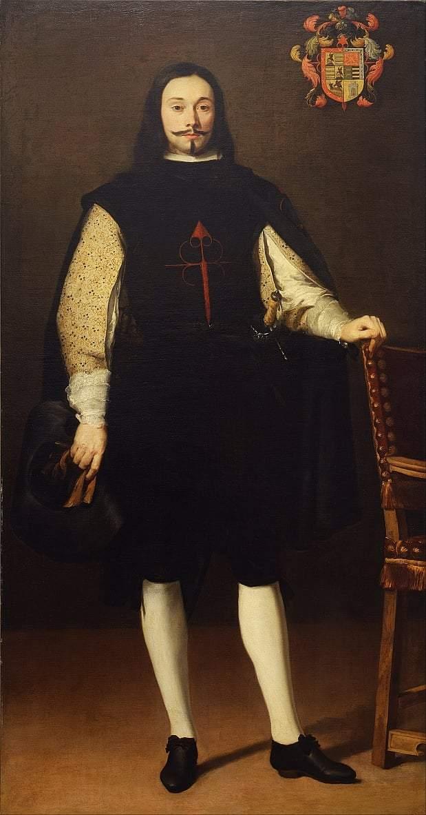 pintura Retrato de Don Diego Félix de Esquivel y Aldama - Bartolomé Esteban Murillo