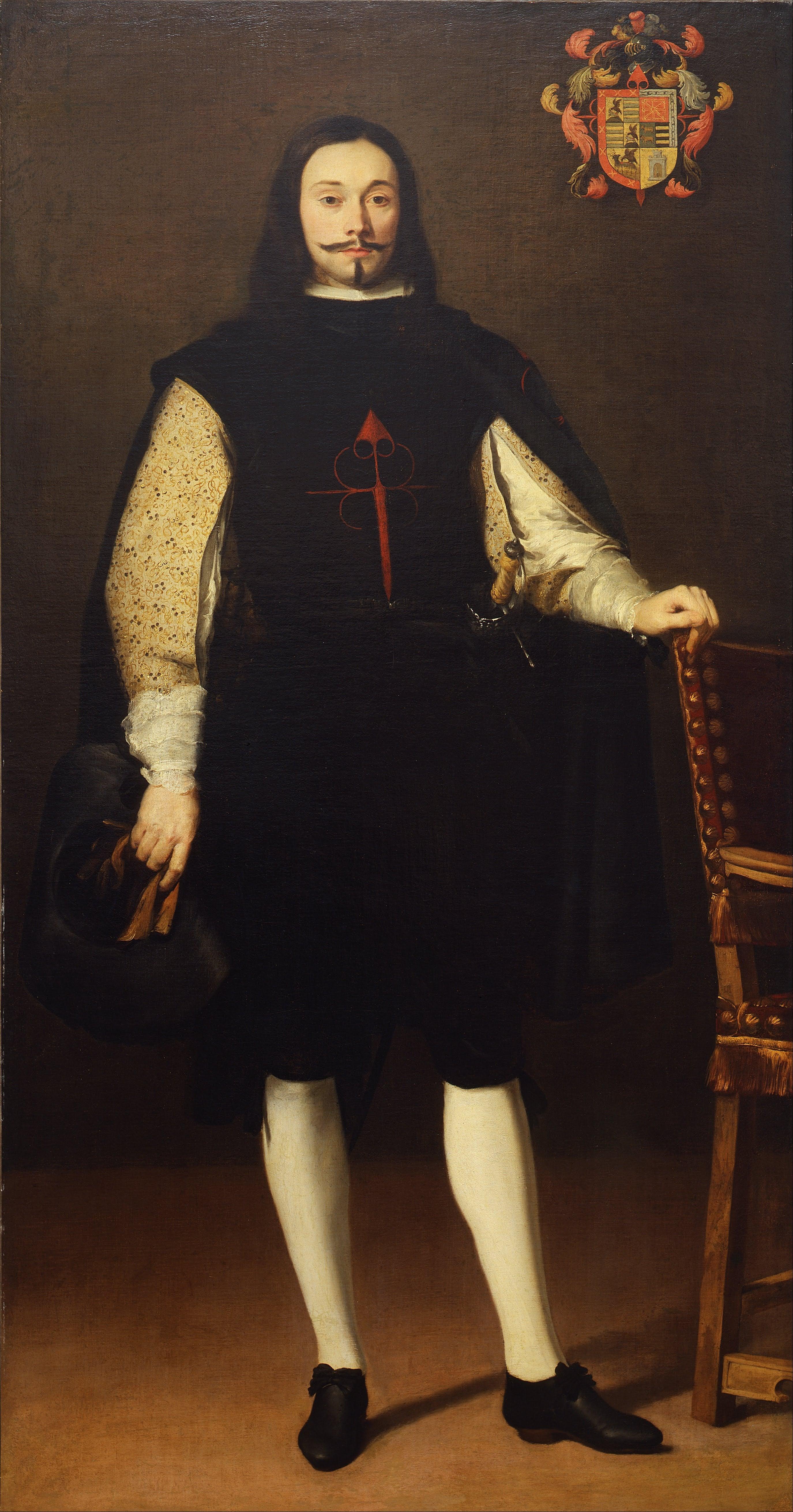 pintura Retrato de Don Diego Félix de Esquivel y Aldama - Bartolomé Esteban Murillo