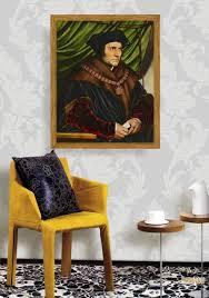pintura Retrato de Tomás Moro - Hans Holbein El Joven