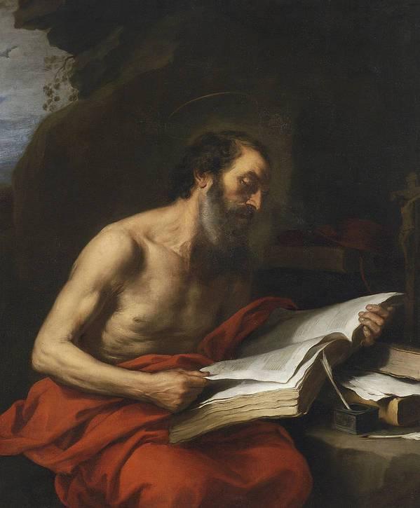 pintura San Jerónimo Leyendo - Bartolomé Esteban Murillo