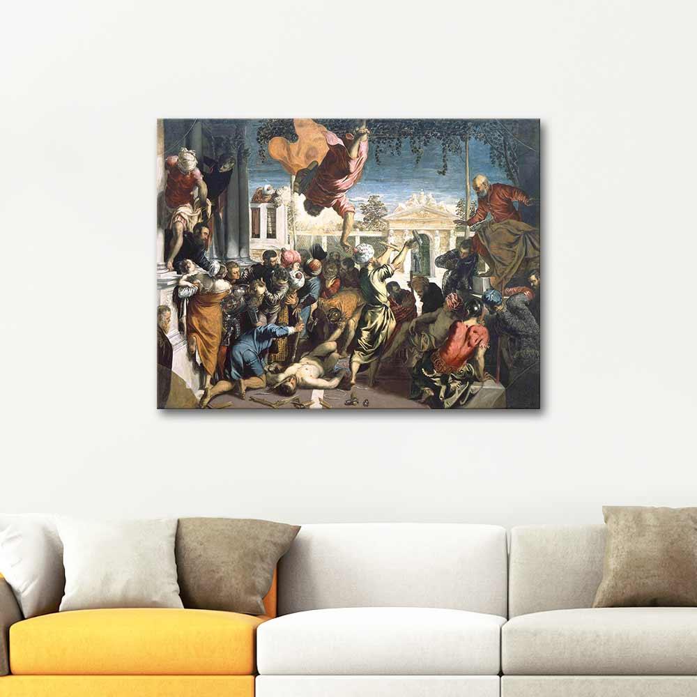 pintura San Marcos Liberando al Esclavo - Tintoretto
