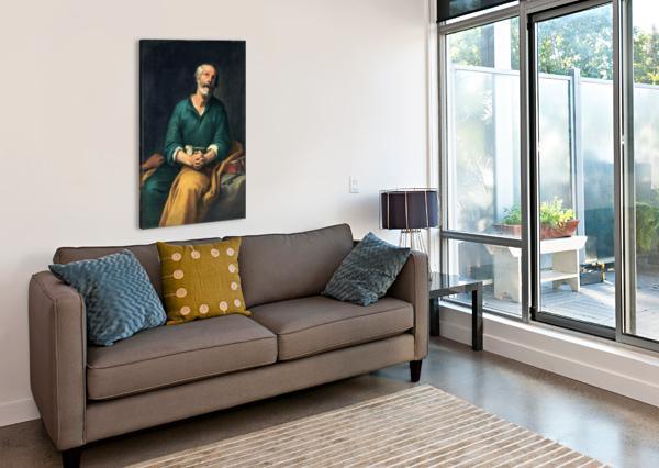 pintura San Pedro en Lágrimas - Bartolomé Esteban Murillo