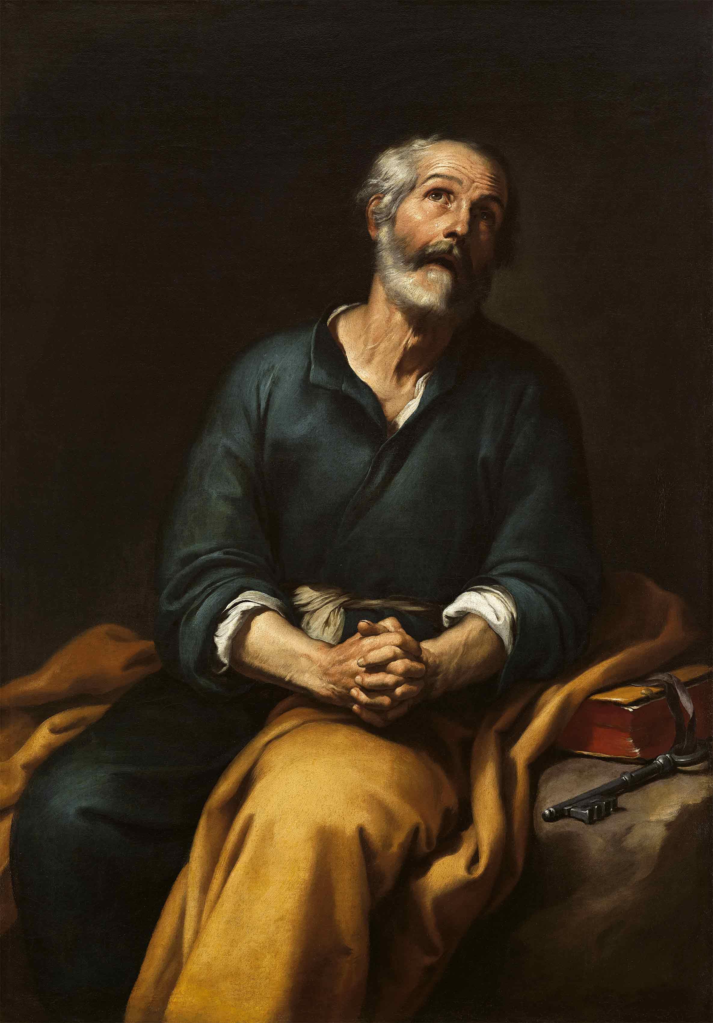 pintura San Pedro en Lágrimas - Bartolomé Esteban Murillo