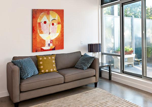 pintura Senecio - Paul Klee