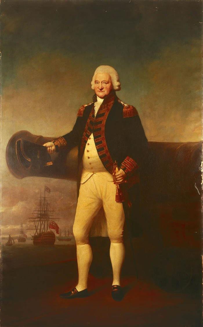 pintura Sir Peter Parker - Abbott Lemuel Francis