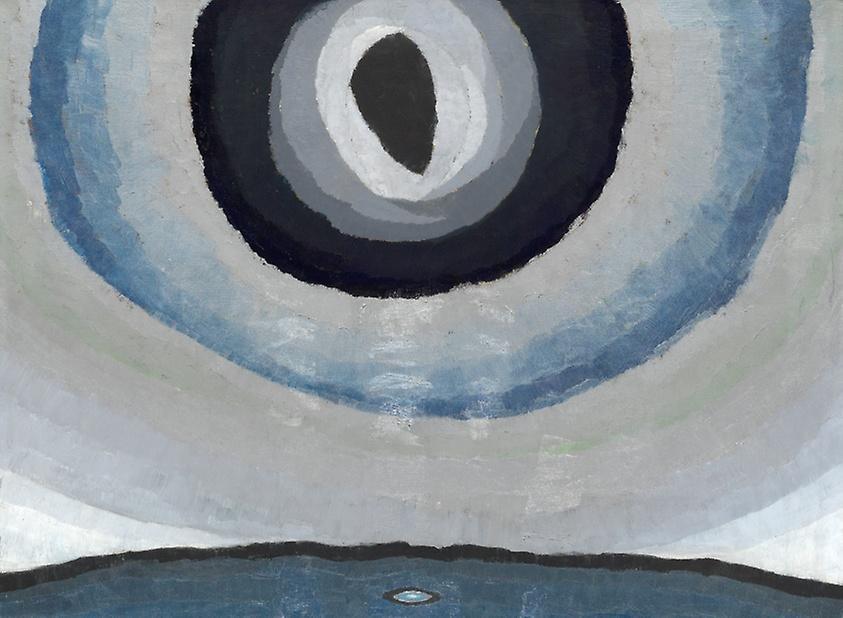 pintura Sol Plateado - Arthur Dove