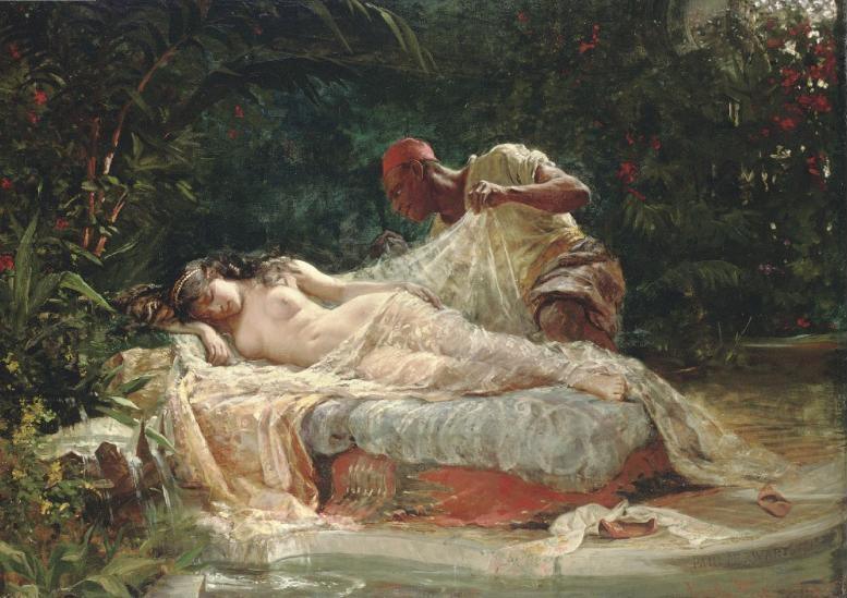 pintura Soñar Despierto - Paul Merwart