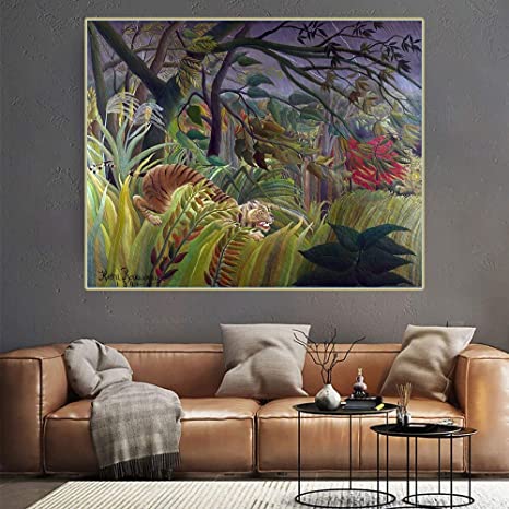 Tiger In A Tropical Storm