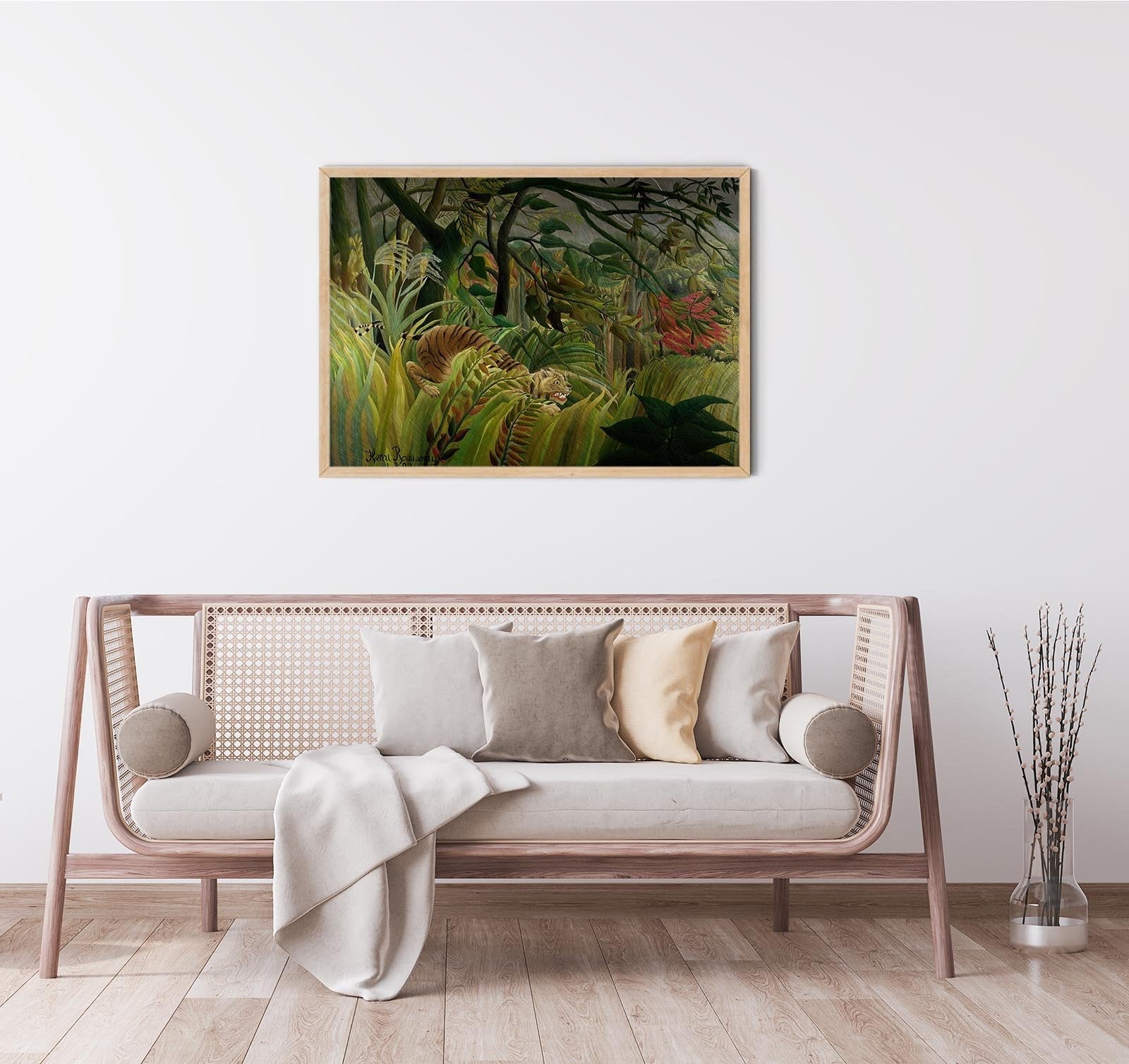 Tiger In A Tropical Storm