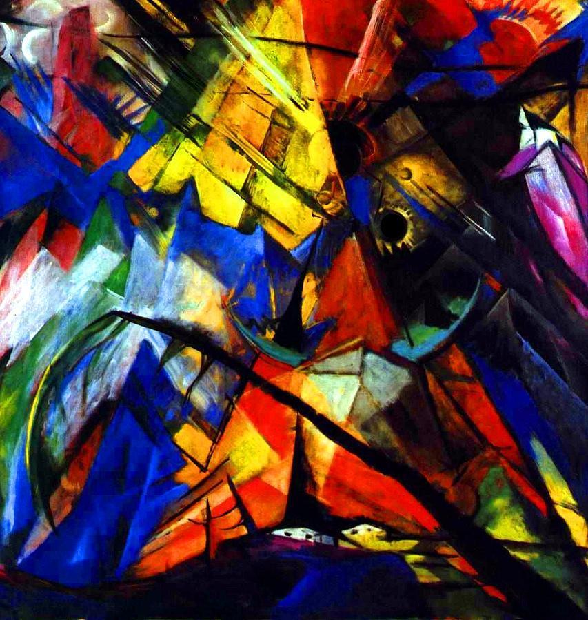 pintura Tirol - Franz Marc