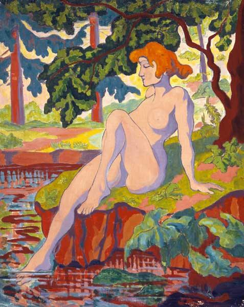 pintura Tomando Un Baño - Paul Ranson