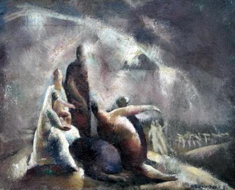 pintura Tres Reyes - Aba