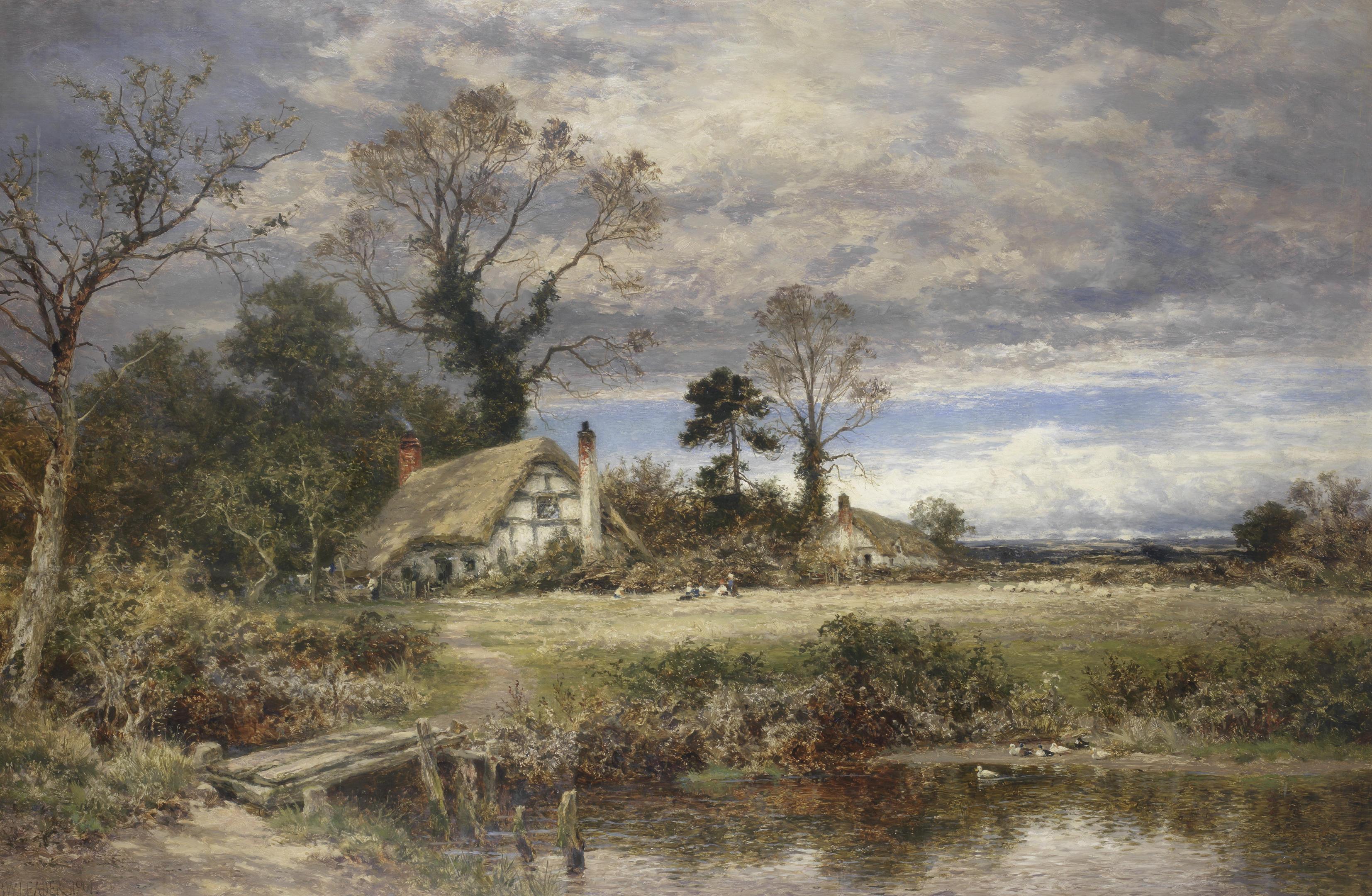 pintura Un Destello Antes De La Tormenta - Benjamin Williams Leader