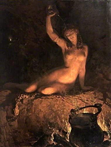 pintura Un Encantamiento - John Collier
