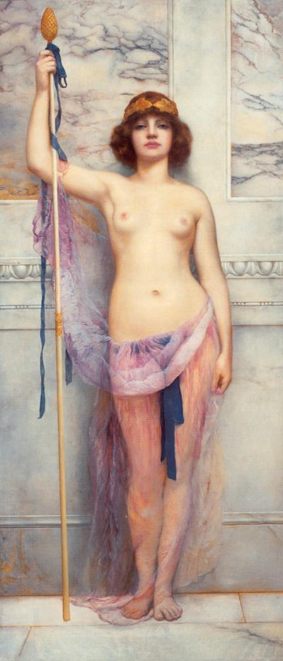 pintura Una Sacerdotisa - John William Godward