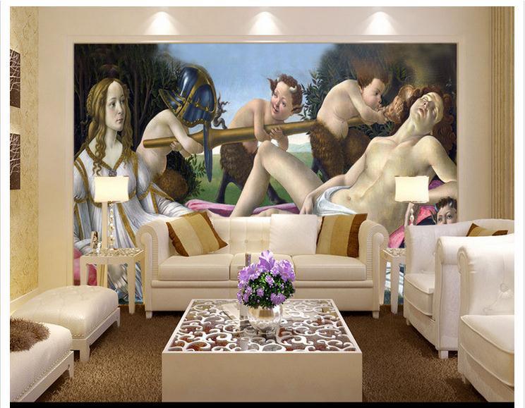 pintura Venus y Marte - Sandro Botticelli