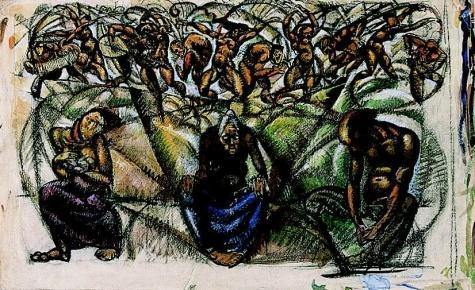 pintura Vida C 1919 - Aba