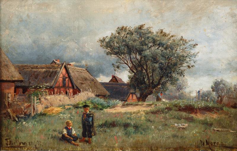pintura Vista De Thiessow, Rugen - Walter Moras