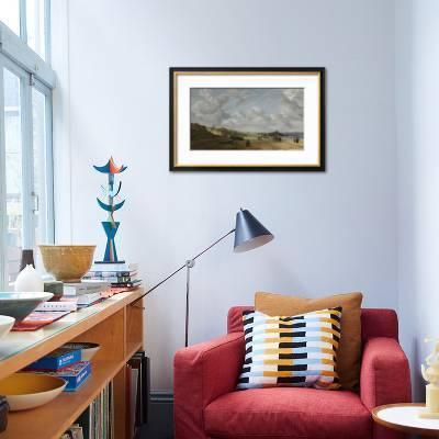 pintura Vista de las Arenas de Scheveningen - Hendrick van Anthonissen