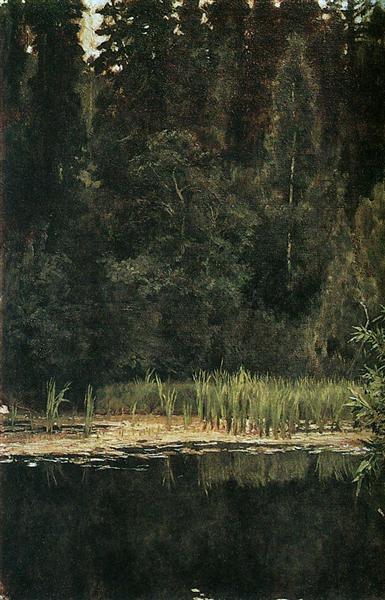 Pond à Akhtyrka - 1880
