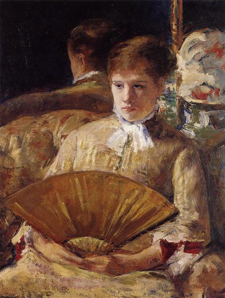 Portrait d'une dame (Miss My Ellison) - 1877