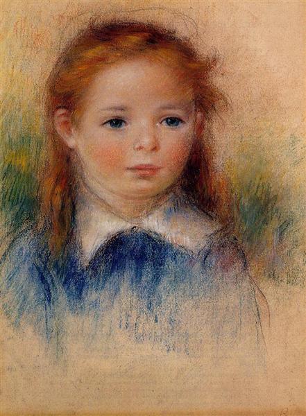 Portrait d'une fille - 1880