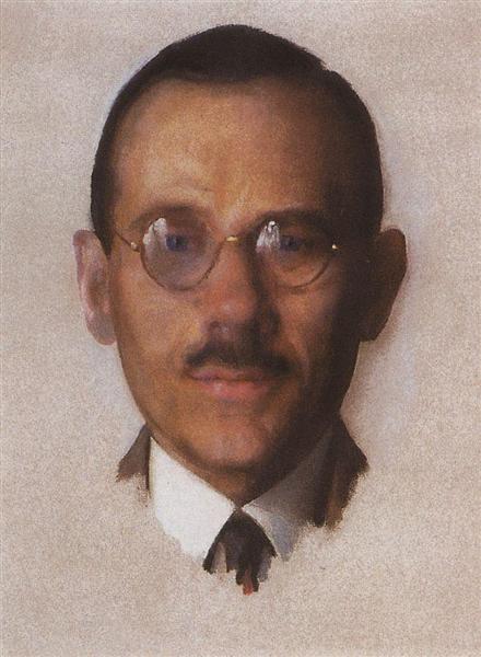 Portrait de A. Popov - 1928