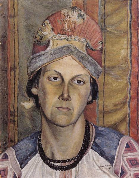 Portrét ženy (portrét cizince) - 1908