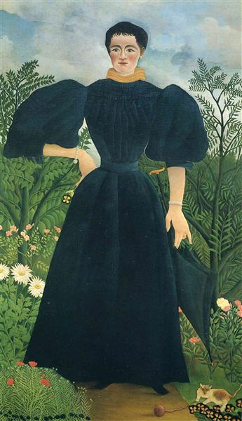 Portrait d'une femme - 1895