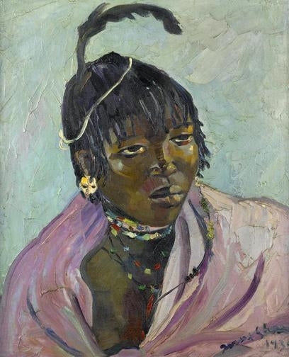 Portret młodego Mpondo - 1935