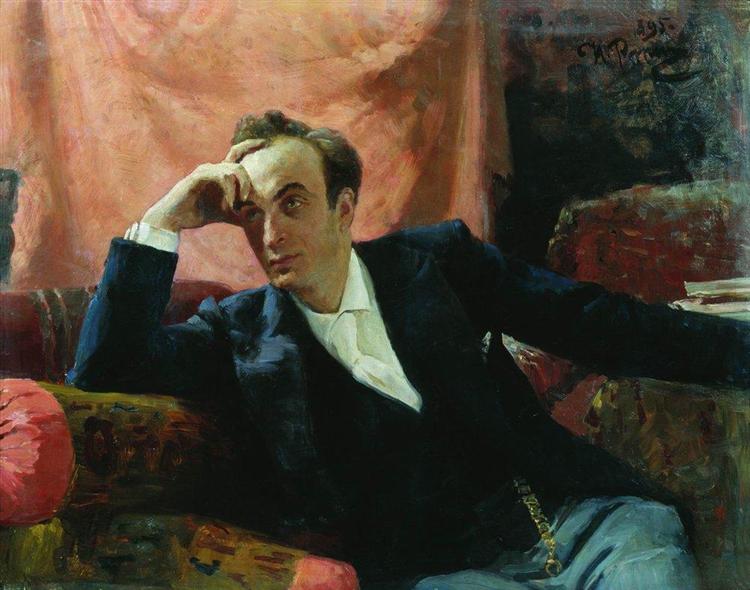 Retrato Del Actor Y Dramaturgo Grigory Grigorievich Ghe - 1895