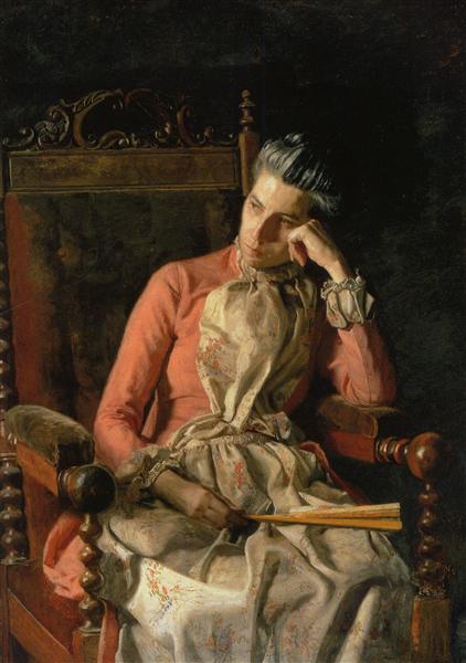 Portrait d'Amelia van Buren - 1891 - Article de Wikipedia