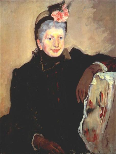 Portrait d'une vieille femme - 1883