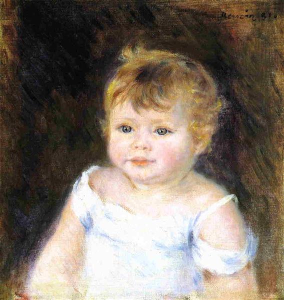 Portrait d'un enfant - 1881