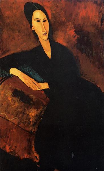 Portretul Anna Zborowska - 1917