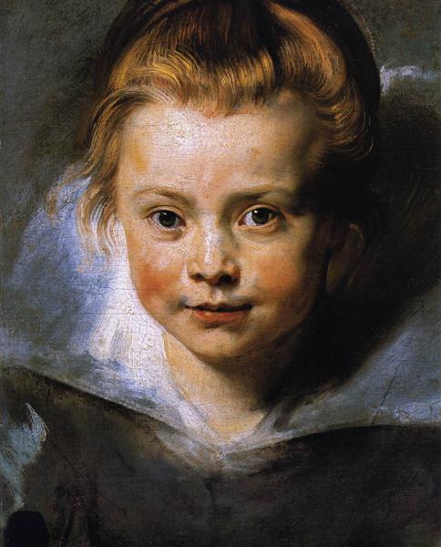 Portrait de Clara Serena Rubens - 1618