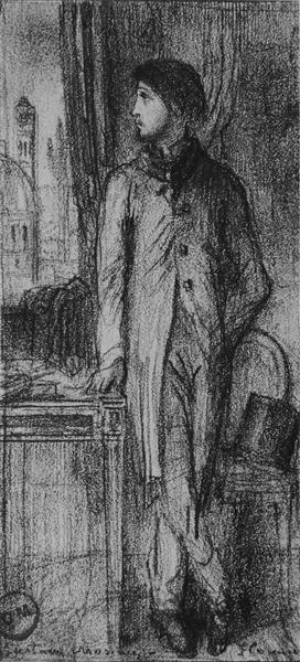 Portrait de Degas à Florence - 1858