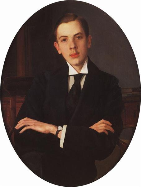 Portrait de E. Mihaylov - 1916
