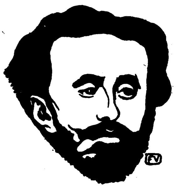 Retrato do poeta francês Tristan Corbière - 1898
