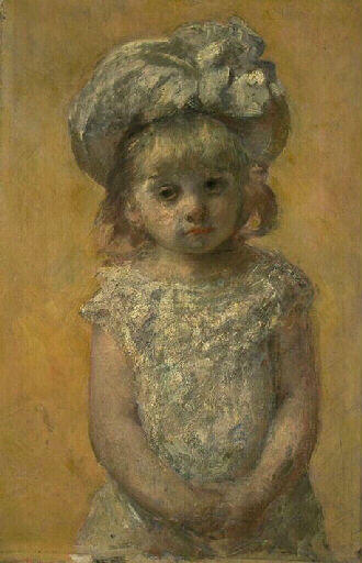 Dívka portrét - 1879