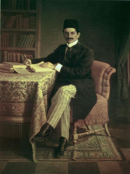 Portrét Hakim-Ol-Molk
