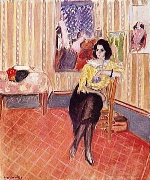 Portrait of his daughter 1921