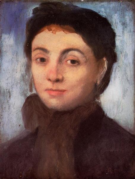 Porträt von Josefina Gaujelin - 1867