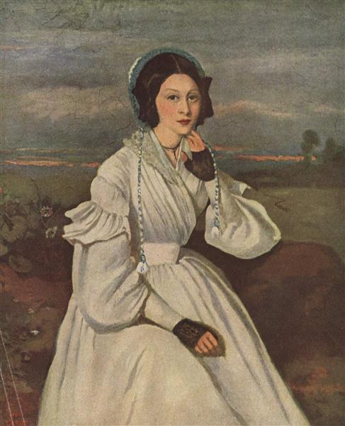 Louise Claire Sennegon Portrait - Futura Madame Chamois - 1837