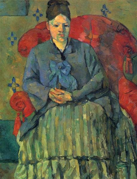 Portrét paní Cézanne - 1878