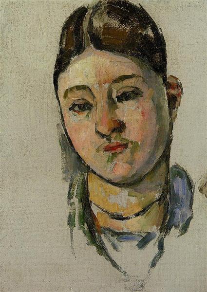 Bayan Cézanne Portresi - 1883