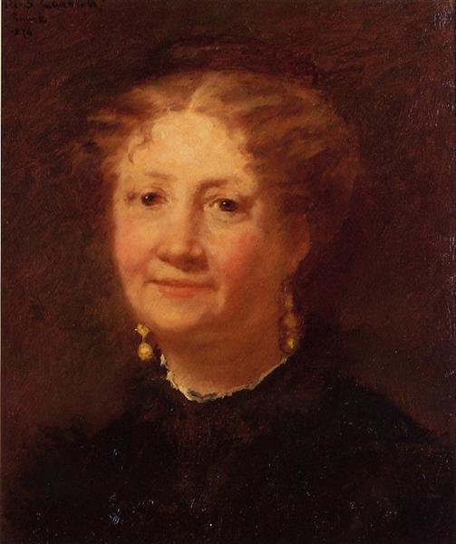 Portrait de Mme Cordier - 1874