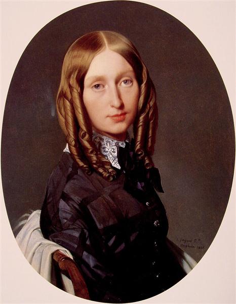 Madame Frédéric Reiset Retrato - 1847